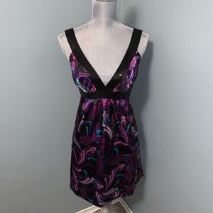 GUESS authentic brand mini boho cocktail dress sz 3 sundress wedding guest